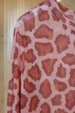 Bobby Mesh Layering Top Leopard Soft Red